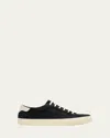 Brunello Cucinelli Men's Suede Low-top Sneakers In Grey