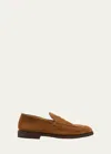 Brunello Cucinelli Midnight Blue Laced Up Shoes For Men From 24ss Collection In Buckwheat
