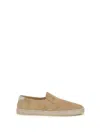 Brunello Cucinelli Men Suede Sneakers In Neutral
