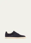 Brunello Cucinelli Sneaker In Dark Blue
