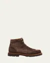 Brunello Cucinelli Men's Suede Urban Hiker Boots In Brown