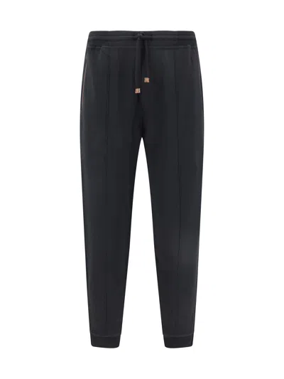 Brunello Cucinelli Men Sweatpants In Black