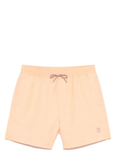 BRUNELLO CUCINELLI MEN'S SWIM SHORTS
