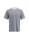 Brunello Cucinelli Clean Monochrome T-shirt Double Layer