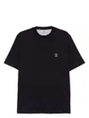 Brunello Cucinelli Men's T-shirt In Blue