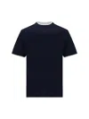 Brunello Cucinelli Men T-shirt In Multicolor