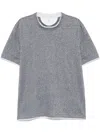 Brunello Cucinelli T-shirt With Faux-layering