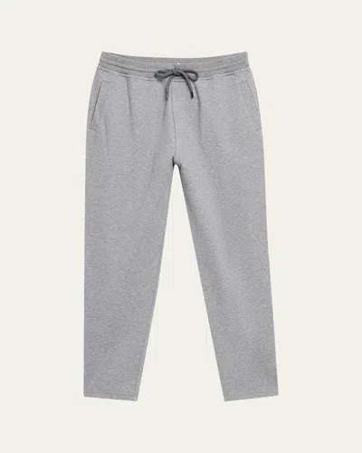 BRUNELLO CUCINELLI MEN'S TAPERED-LEG DRAWSTRING SWEATPANTS
