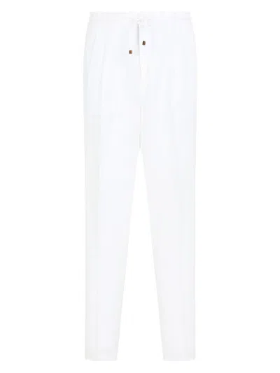 BRUNELLO CUCINELLI MEN'S TAPERED PANTS