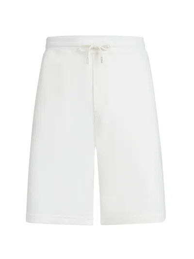 BRUNELLO CUCINELLI MEN'S TECHNO COTTON FRENCH TERRY BERMUDA SHORTS