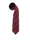 Brunello Cucinelli Men Tie In Burgundy