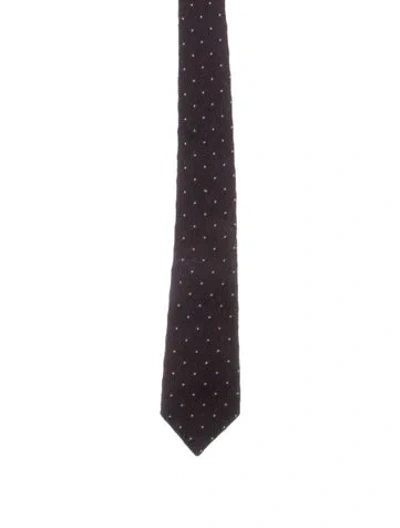 Pre-owned Brunello Cucinelli Men's Tie In Black