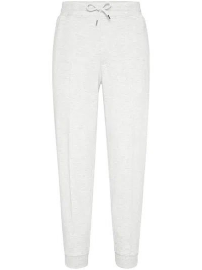 Brunello Cucinelli Men Track Pants In Multicolor