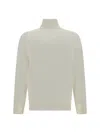 Brunello Cucinelli Turtleneck Sweater In White
