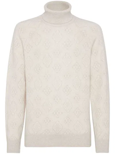 BRUNELLO CUCINELLI BRUNELLO CUCINELLI MEN TURTLENECK SWEATER