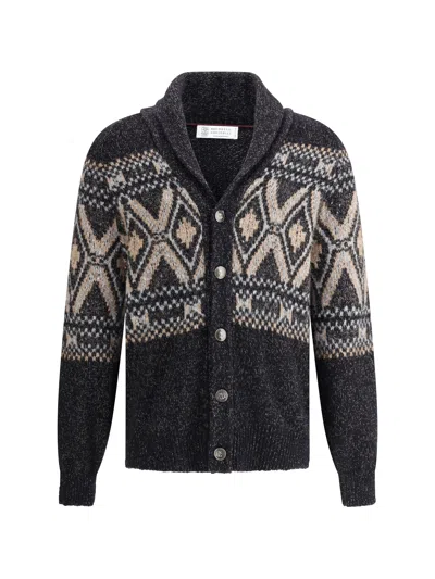 BRUNELLO CUCINELLI BRUNELLO CUCINELLI MEN VIRGIN WOOL CARDIGAN