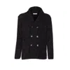 Brunello Cucinelli Double-breasted Cashmere And Silk Blend Cardigan In Black