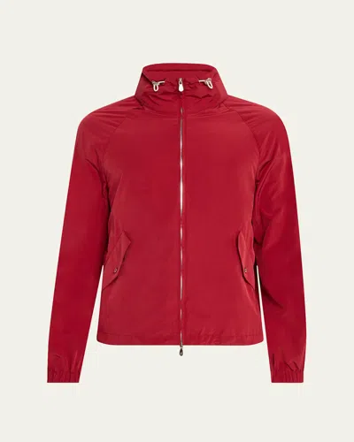 Brunello Cucinelli Men's Water-resistant Jacket In Red
