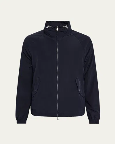 Brunello Cucinelli Men's Water-resistant Jacket In Blue