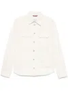Brunello Cucinelli Men Shirt Jacket In White