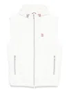 Brunello Cucinelli Men Water Resistant Sleeveless Outerwear In White