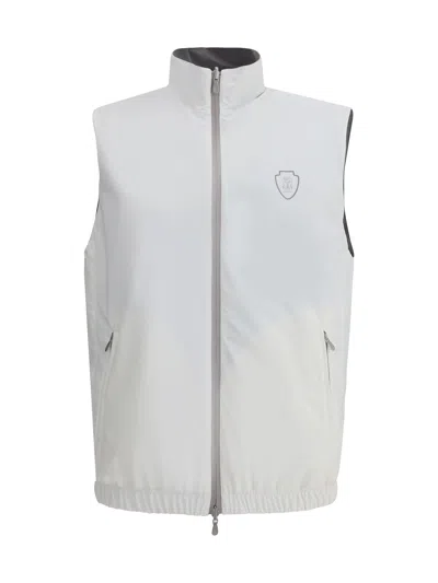 BRUNELLO CUCINELLI BRUNELLO CUCINELLI MEN WATERPROOF REVERSIBLE VEST