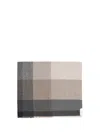 Brunello Cucinelli Wool And Cashmere Scarf With Check Motif