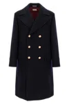 Brunello Cucinelli Martingale Double-breast Coat Men In Blue