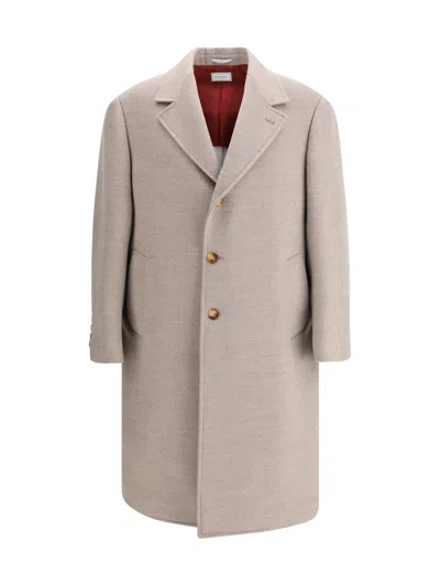 BRUNELLO CUCINELLI BRUNELLO CUCINELLI MEN WOOL COAT