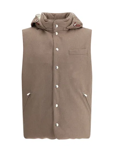 BRUNELLO CUCINELLI BRUNELLO CUCINELLI MEN WOOL DOWN VEST