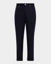 Brunello Cucinelli Men's Wool Flannel Five-pocket Pants In Blue