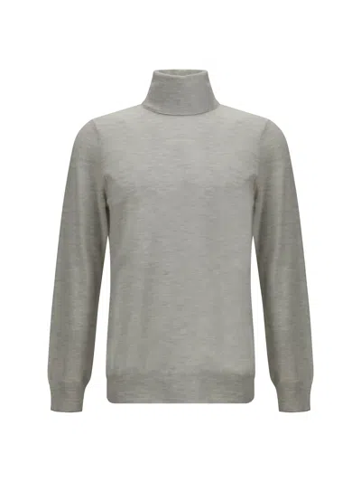 BRUNELLO CUCINELLI BRUNELLO CUCINELLI MEN WOOL TURTLENECK SWEATER