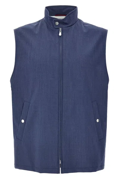 BRUNELLO CUCINELLI BRUNELLO CUCINELLI MEN WOOL VEST