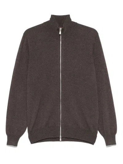 BRUNELLO CUCINELLI BRUNELLO CUCINELLI MEN ZIP-FRONT CARDIGAN