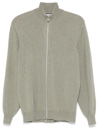BRUNELLO CUCINELLI BRUNELLO CUCINELLI MEN ZIP-FRONT CARDIGAN