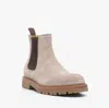 Brunello Cucinelli Suede Ankle Boots In Brown