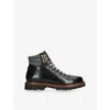 Brunello Cucinelli Leather Boots In Black