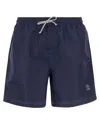 Brunello Cucinelli Blue Swim Shorts In Multi