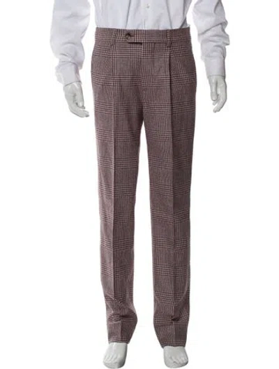 Pre-owned Brunello Cucinelli Merino Wool Pants In Multi