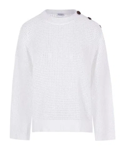 Brunello Cucinelli Long-sleeved Knitwear In White