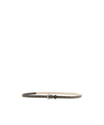 BRUNELLO CUCINELLI METAL BUCKLE BELT