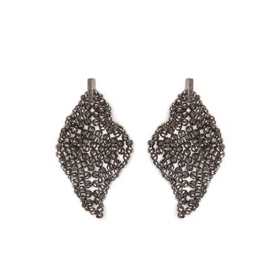 BRUNELLO CUCINELLI METAL EARRINGS