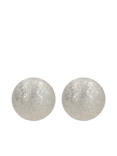 Brunello Cucinelli Metallic Stud Earrings
