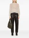 Brunello Cucinelli Metallic-thread Sweater In 中性色