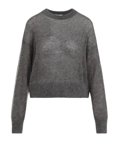 BRUNELLO CUCINELLI METALLIC-THREADING SWEATER