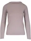 Brunello Cucinelli Pullover Mit Metallic-garn In Nude