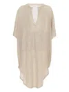 Brunello Cucinelli Metallic-threading Tunic