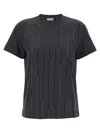 Brunello Cucinelli Micro Sequin T-shirt