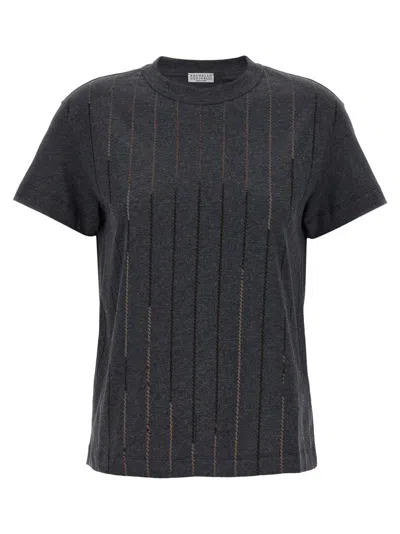 Brunello Cucinelli Micro Sequin T-shirt