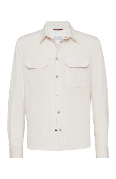 BRUNELLO CUCINELLI BRUNELLO CUCINELLI MICROFIBER OUTERWEAR JACKET
